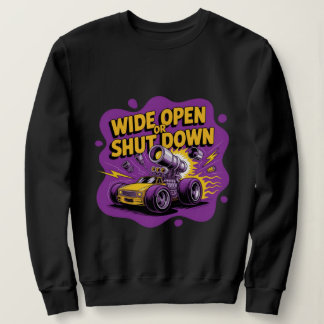 Sudadera Camiseta de Coche de Carreras de Arrastre Divertid