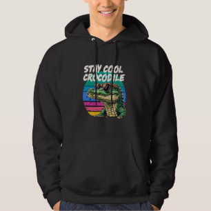 Sudadera Camiseta de Cocodrilo Cocodrilo Mantén la Calma R