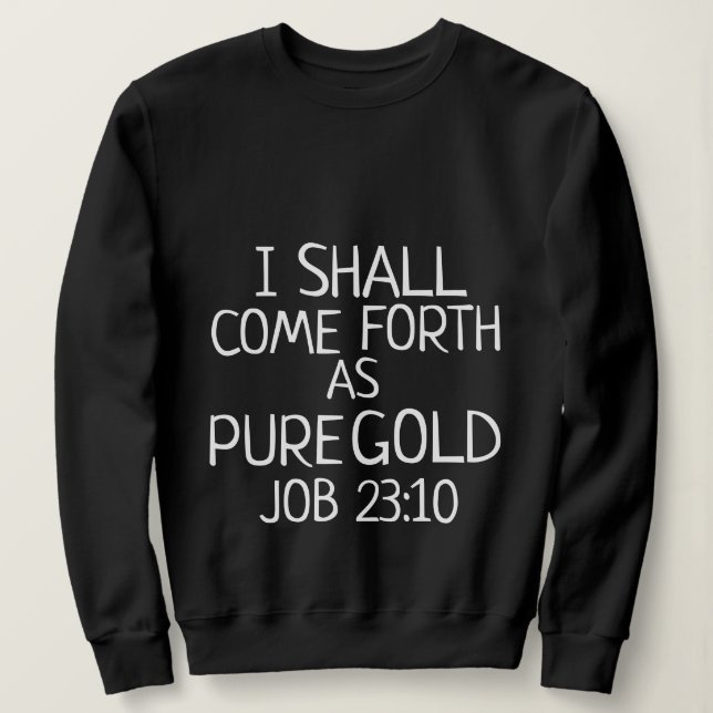 Sudadera Camiseta de colección de regalos de fe (Anverso del diseño)