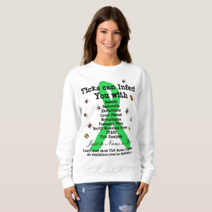 Sudadera Camiseta de Conciencia sobre la Enfermedad de Lyme