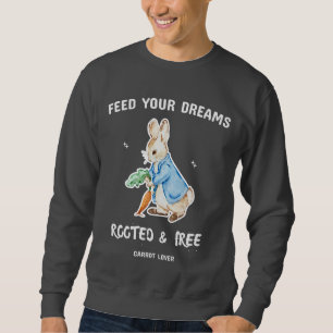 Sudadera Camiseta de conejo lindo amante de zanahorias