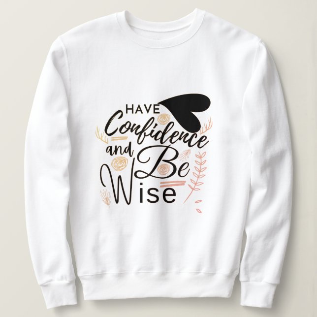 Sudadera Camiseta de confianza de las mujeres (Anverso del diseño)