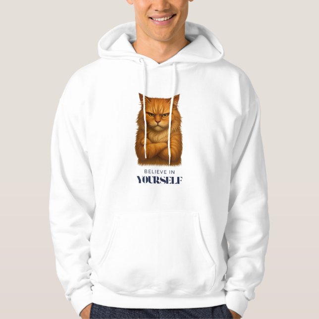 Sudadera Camiseta de confianza de línea recta (Anverso)