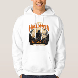Sudadera Camiseta de cráneo de Halloween vintage de casa em