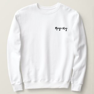 Sudadera Camiseta de Crewneck de la firma de Margie mayos