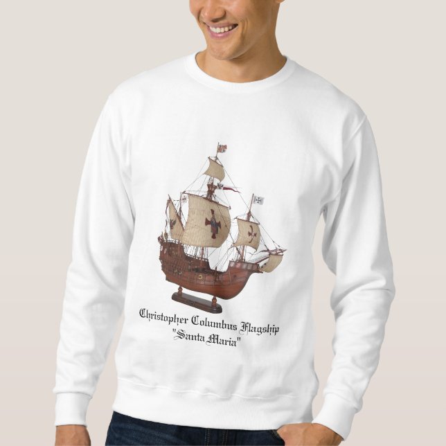 Sudadera Camiseta de Cristóbal Colón (Anverso)
