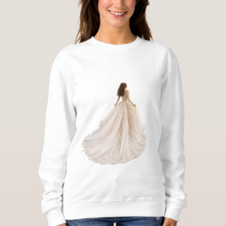 Sudadera Camiseta de cuento de hadas de princesa azul linda