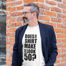 Camiseta de cumpleaños número 50