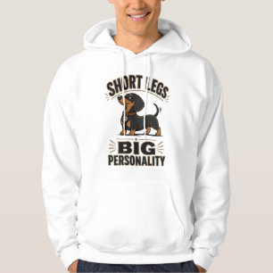 Sudadera Camiseta de Dachshund de Piernas Cortas y Gran Per