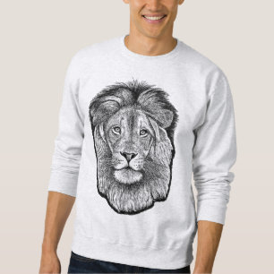 Sudadera Camiseta de dibujo de león