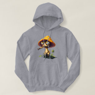 Sudadera Camiseta de dibujos animados de hongos funky coloc
