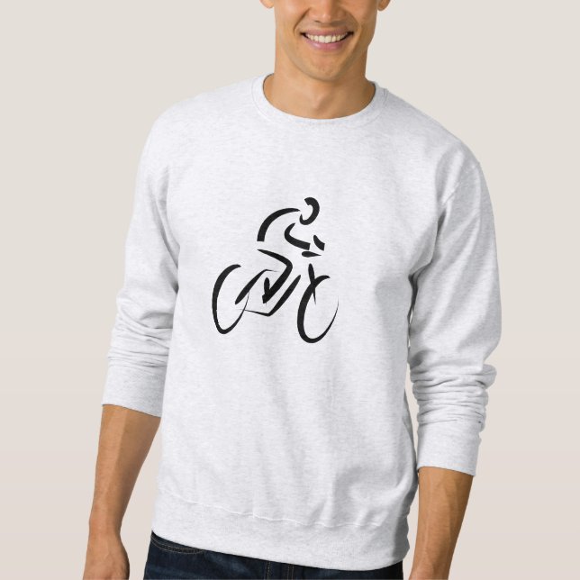Sudadera Camiseta de diseño de ciclismo de bicicleta (Anverso)