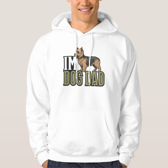 Sudadera Camiseta de diseño de grabado de terrier de perro  (Anverso)