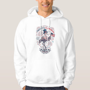 Sudadera Camiseta de diseño de grabado vintage de flamenco