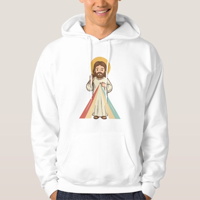 Sudadera Camiseta de diseño vectorial de bendición religios (Anverso)