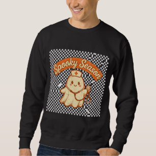 Sudadera Camiseta de enfermera de temporada espeluznante