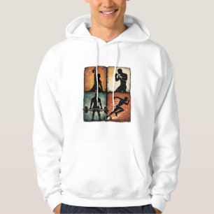 Sudadera Camiseta de entrenamiento con cuadrícula de siluet