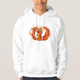 Sudadera Camiseta de estampado combinado rojo y dorado: Uni