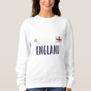 Sudadera Camiseta de fanático de fútbol de Inglaterra Bande