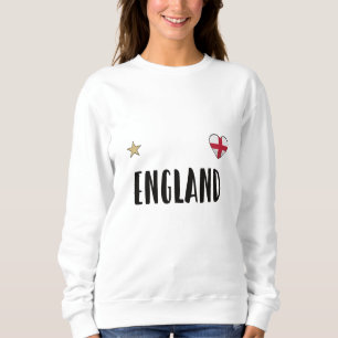 Sudadera Camiseta de fanático de fútbol de Inglaterra Bande