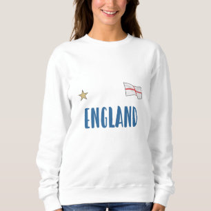 Sudadera Camiseta de fanático de fútbol de Inglaterra Bande