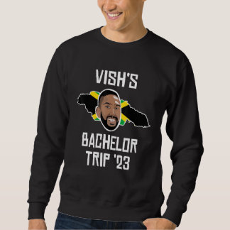 Sudadera Camiseta de fiesta de soltero para hombres Vish