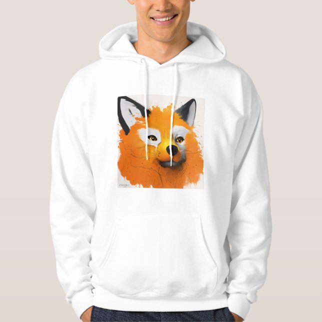 Sudadera Camiseta de Fox inteligente - Acepte tu lado salva (Anverso)