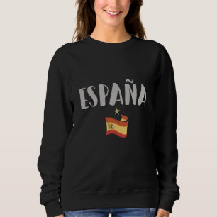 Sudadera Camiseta de Fútbol de España Bandera