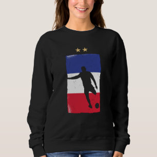 Sudadera Camiseta de fútbol de Francia para aficionados a l