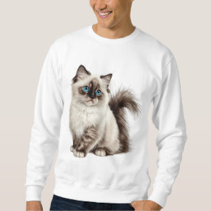 Sudadera Camiseta de gato lindo Mamá gato Papá gato