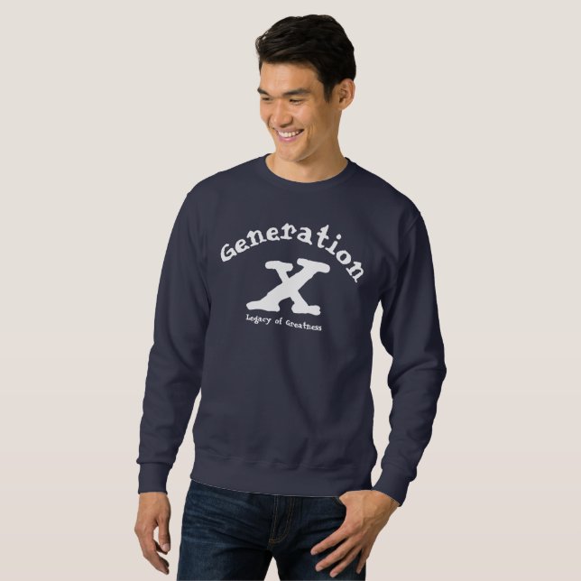 Sudadera Camiseta de Generación X (Anverso completo)