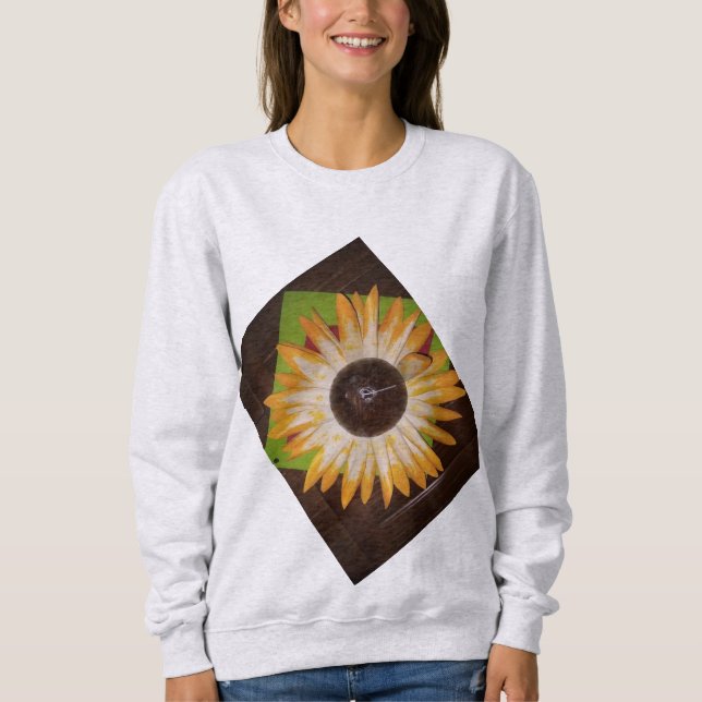 Sudadera Camiseta de girasol (Anverso)