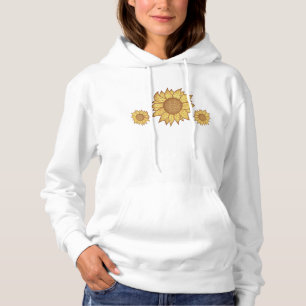 Sudadera Camiseta de Girasoles Rurales