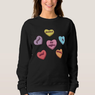 Sudadera Camiseta de graduación divertida con corazones de 
