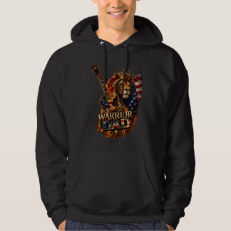 Sudadera Camiseta de guitarra con bandera americana para pa