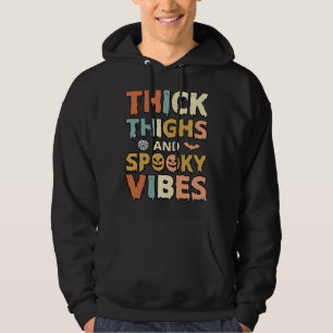 Sudadera Camiseta de Halloween de Muslos Gruesos y Vibracio