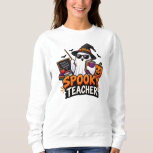 Sudadera Camiseta de Halloween de Profesor Espeluznante