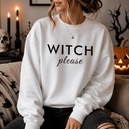 Sudadera Camiseta de Halloween Modern Witch Please – Camise