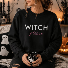 Sudadera Camiseta de Halloween Modern Witch Please – Sudade