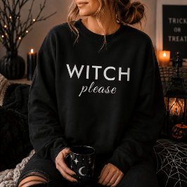 Sudadera Camiseta de Halloween Modern Witch Please – Tee de