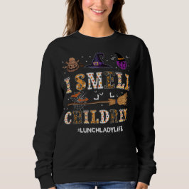 Sudadera Camiseta de Halloween para Dama de la Comida 'Huel