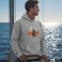 Camiseta de hombre de barco de vela