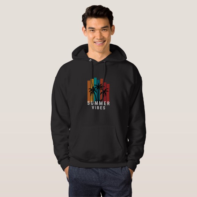 Sudadera Camiseta de hombre Sunset Beach Summer Vibes | (Anverso completo)