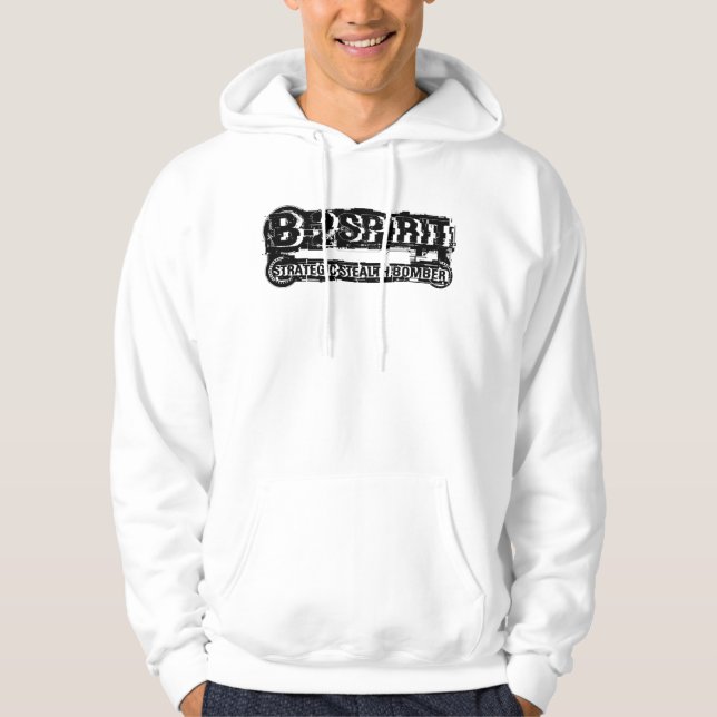 Sudadera Camiseta De Hoodie De Espíritu B-2 (Anverso)
