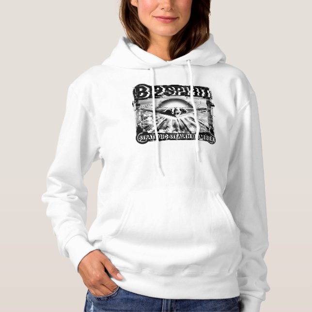 Sudadera Camiseta De Hoodie De Espíritu B-2 (Anverso)