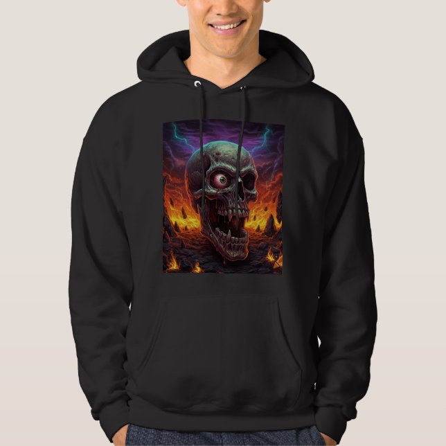 Sudadera Camiseta DE INCENDIO Y BRIMSTONE (Anverso)