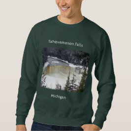 Sudadera Camiseta de invierno de Upper Tahquamenon Falls
