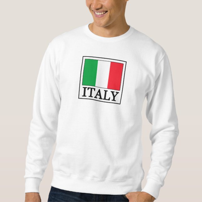 Sudadera Camiseta de Italia (Anverso)