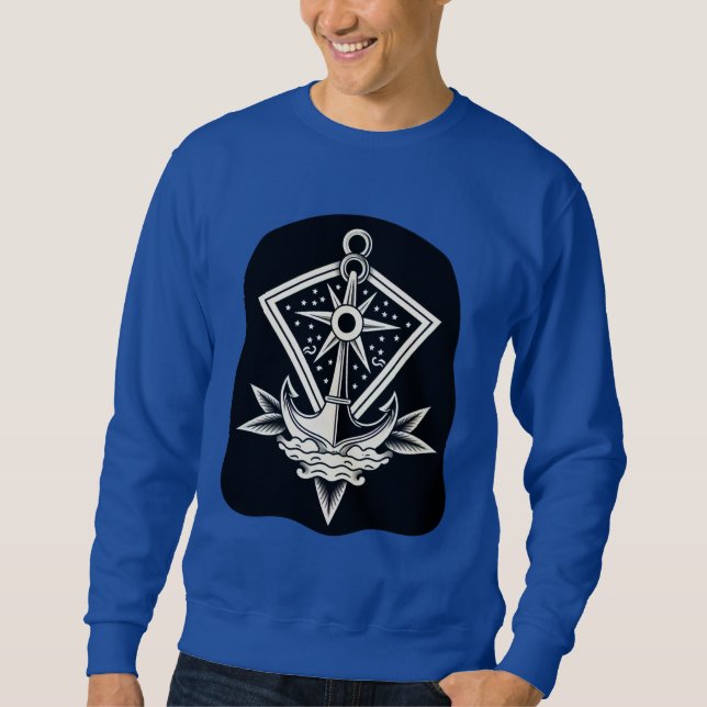 Sudadera Camiseta de Jerry Flash Tattoo (Anverso)