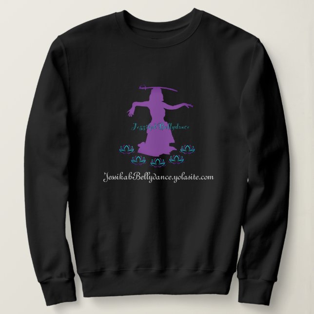 Sudadera Camiseta de Jessikah Bellydance (Anverso del diseño)